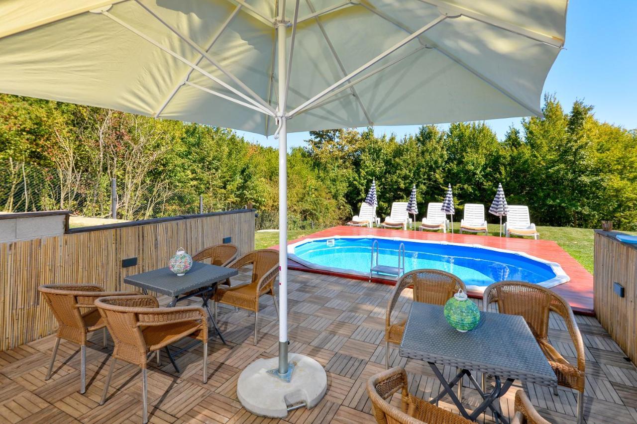 Вилла Jungle House With Private Pool And Hot Tub Sveti Ivan Zelina Экстерьер фото