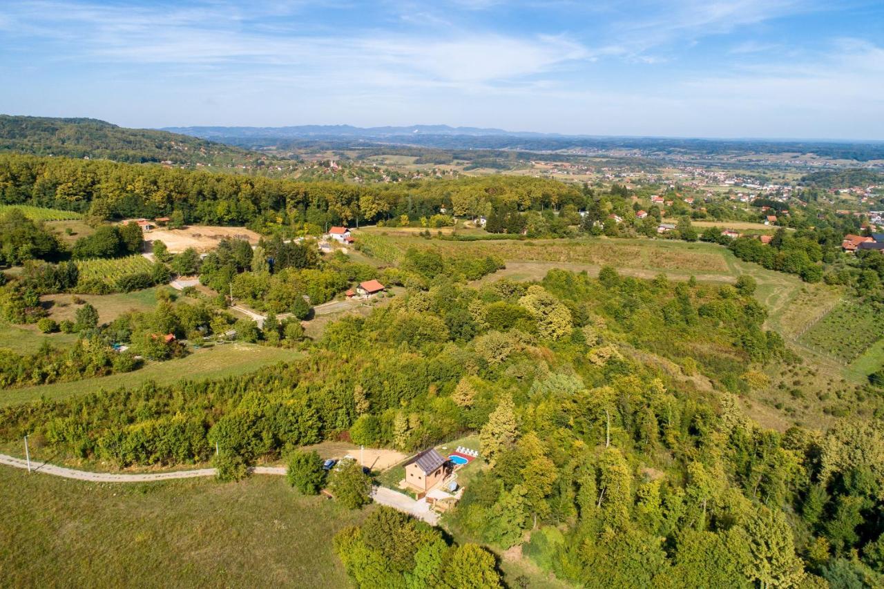 Вилла Jungle House With Private Pool And Hot Tub Sveti Ivan Zelina Экстерьер фото